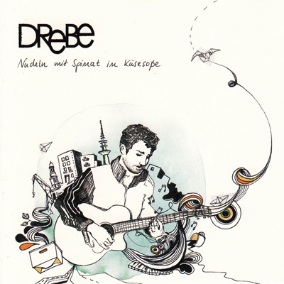 Drebe - Nudeln mit Spinat in Käsesoße