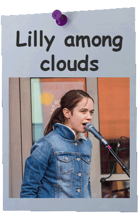 Lilly among clouds