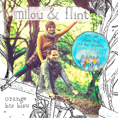 Milou & Flint - orange bis blau